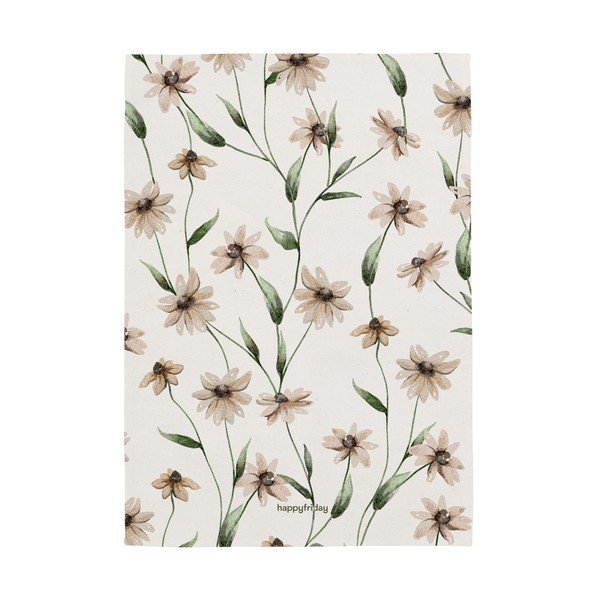 Bombažne kuhinjske krpe v kompletu 2 ks 50x70 cm Tinny bloom – Happy Friday-image-1