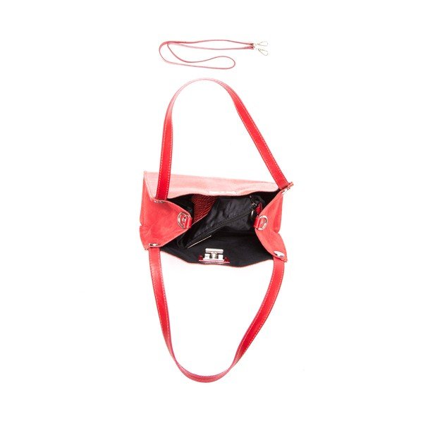 Usnjena torbica Anna Luchini 8038 Rosso-image-3