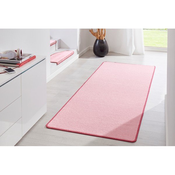 Svetlo rožnat tekač 80x200 cm Fancy – Hanse Home-image-1