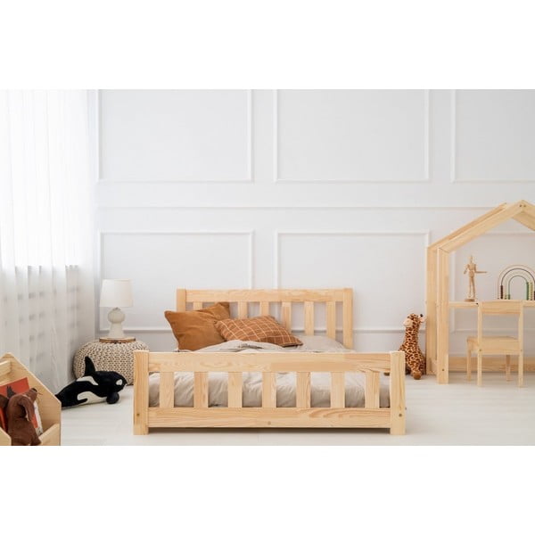 Otroška postelja iz masivnega bora 90x200 cm CPN – Adeko
