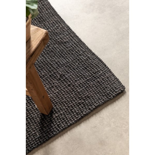 Črn tekač iz jute 80x200 cm Bouclé – Hanse Home-image-4