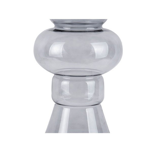 Siva steklena vaza PT LIVING Morgana, višina 50 cm-image-3