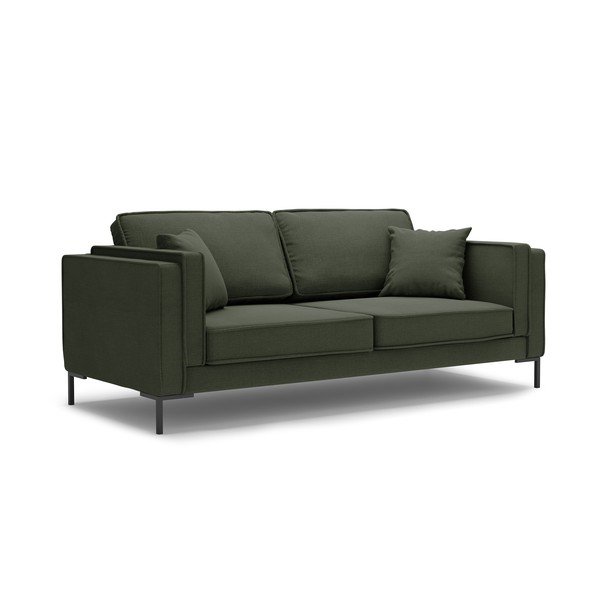 Temno zelena zofa Milo Casa Attilio, 160 cm-image-2