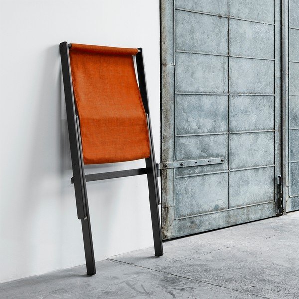 Zložljivi stol Karup Boogie Black/Orange-image-1