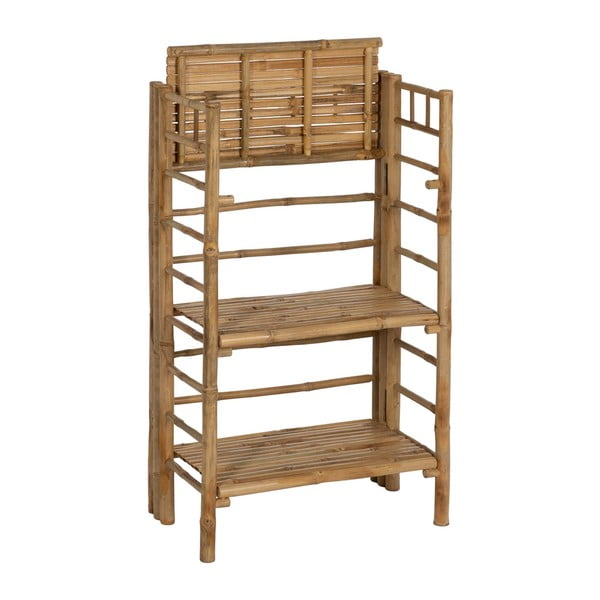 Bambusov regal v naravni barvi 61x104x34 cm Manali – Ixia-image-2