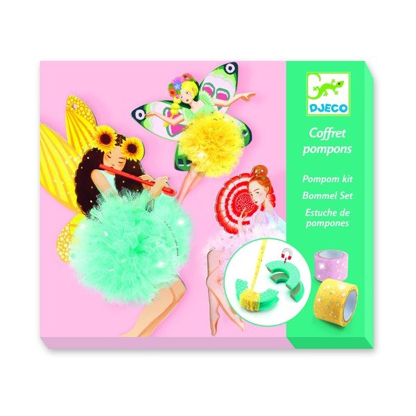 Komplet s pomponi Djeco Fairies-image-4