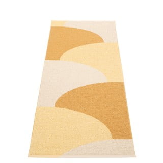 Oker rumen zunanji in notranji tekač 70x180 cm Hill Ochre Pale Yellow – Pappelina