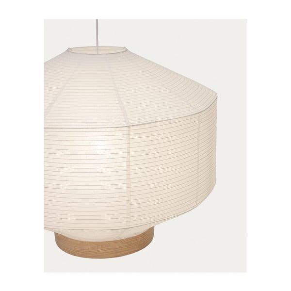 Belo senčilo ø 80 cm Hila – Kave Home-image-3