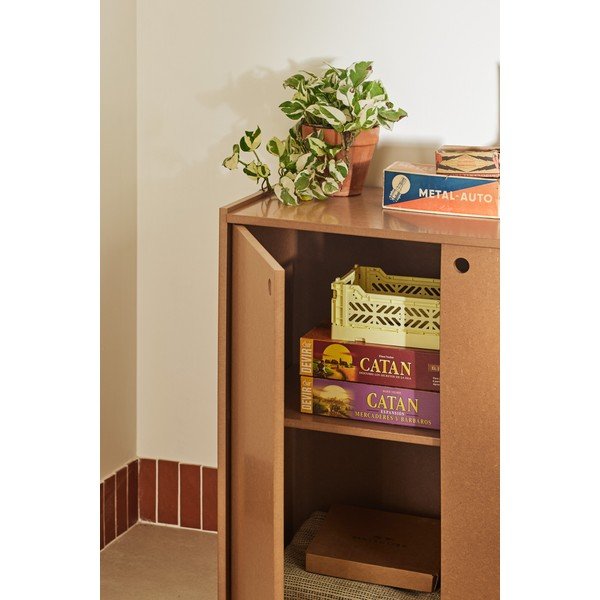 Komoda v naravni barvi 197x80x40 cm Wally – Teulat-image-4