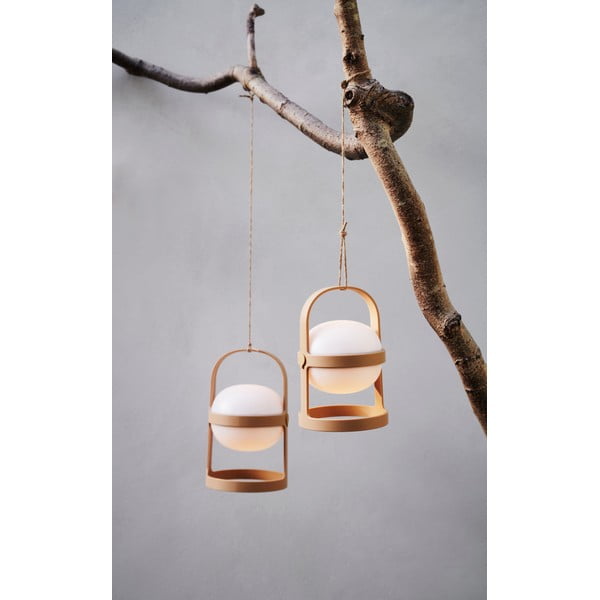 LED prenosljiva zunanja svetilka s solarnim panelom in USB ø 12 cm Soft Spot – Rosendahl-image-1