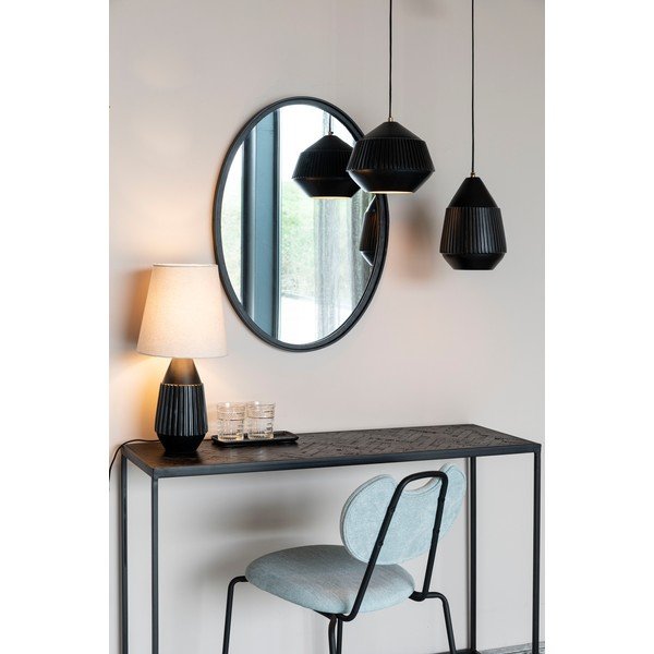 Črno-bež namizna svetilka Aysa - White Label-image-2