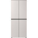 Kremno bela omara 81x197x40 cm Bedano – Germania