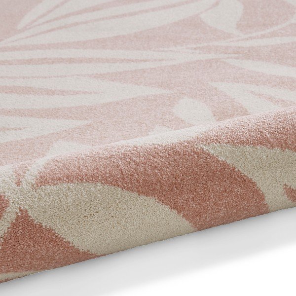 Svetlo rožnata preproga 160x230 cm Sorral Leaves  – Catherine Lansfield-image-3