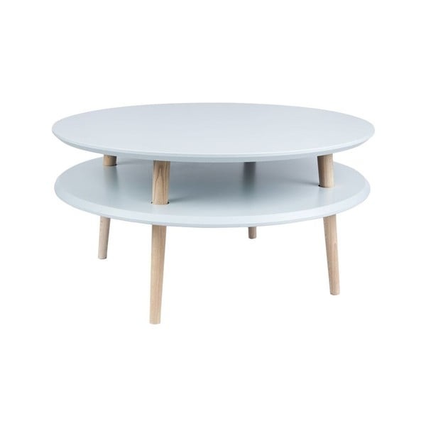 Kavna mizica UFO 35x70 cm, siva