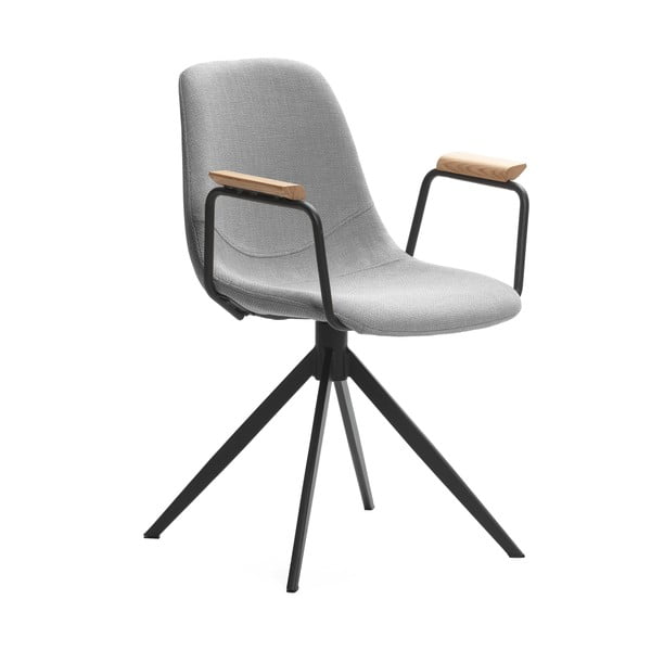 Svetlo sivi jedilni stoli v kompletu 2 ks Tali – Marckeric