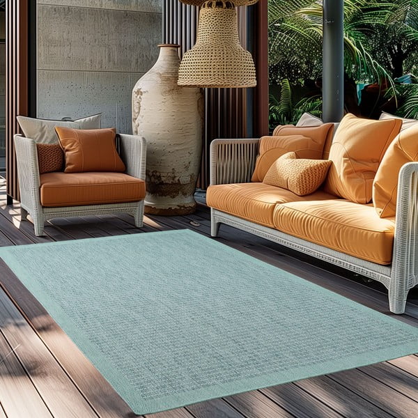 Modra notranja in zunanja preproga 80x150 cm Giza 1410 – Ayyildiz Carpets-image-1