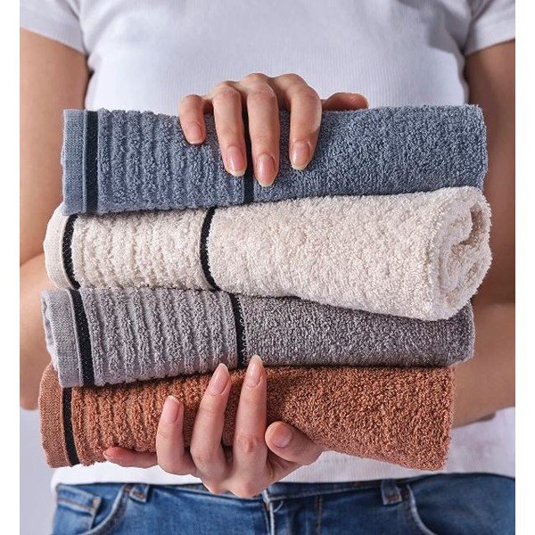 Bombažne brisače v kompletu 4 ks 40x70 cm – Mila Home-image-3