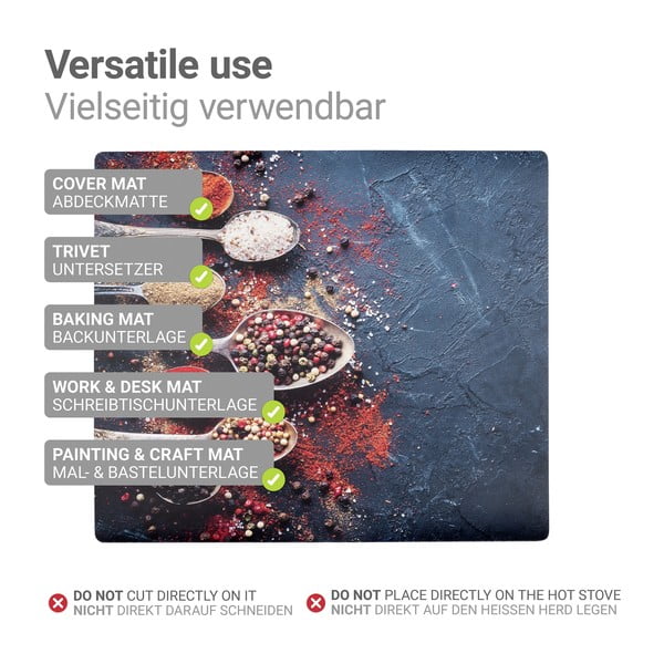 Zaščitna plošča za štedilnik iz PVC-ja 60x52 cm Pikant – Wenko-image-3