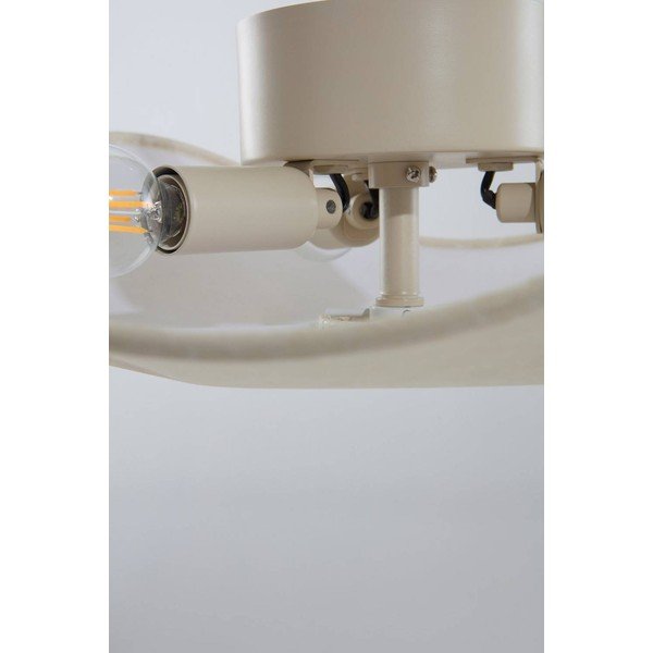 Kremno bela papirnata stropna svetilka ø 60 cm Monshi – Jotex-image-4