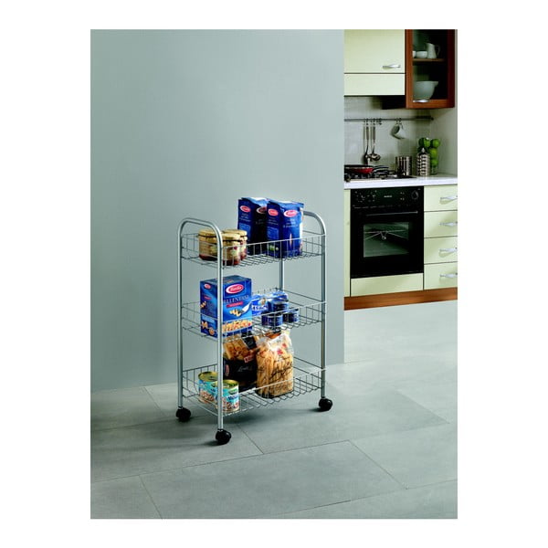 Mobilni regal 3 policami Metaltex Lugano-image-1