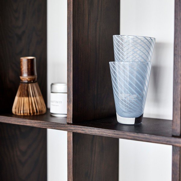 Večnivojska polica iz masivnega jesena v temni naravni barvi 58 cm Grid – OYOY Living Design-image-2
