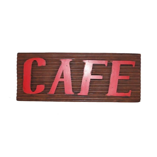 Kovinski napis Antic Line Cafe, dolžina 76 cm