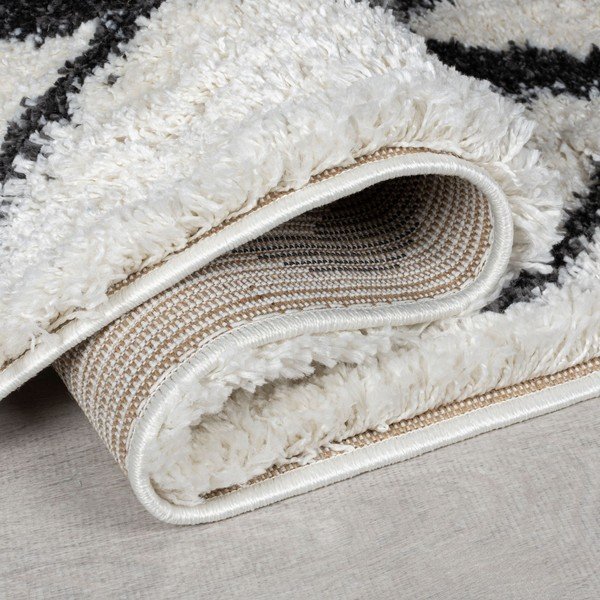 Slonokoščena preproga 120x170 cm Souq Lines – Flair Rugs-image-2