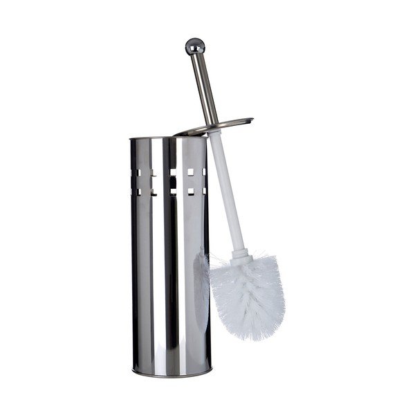 WC ščetka iz nerjavečega jekla v mat srebrni barvi Indy – Premier Housewares-image-3