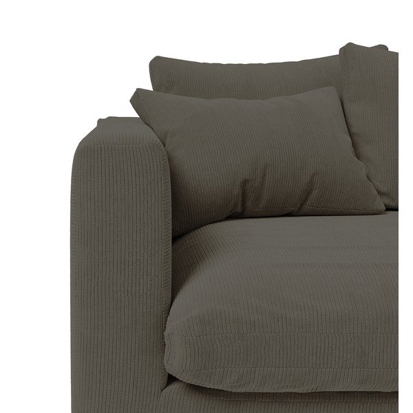 Temno siv žametni kavč 220 cm Comfy - Scandic-image-3