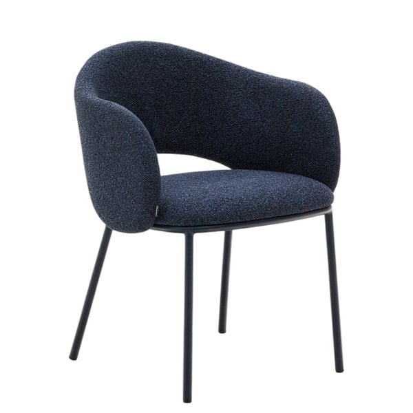 Temno moder jedilni stol Maina – Kave Home