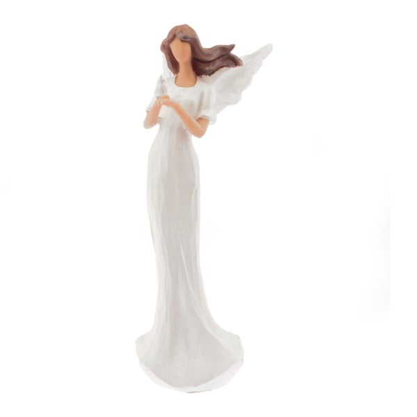 Dekorativna figurica Dakls Angel with a Dove, višina 25 cm