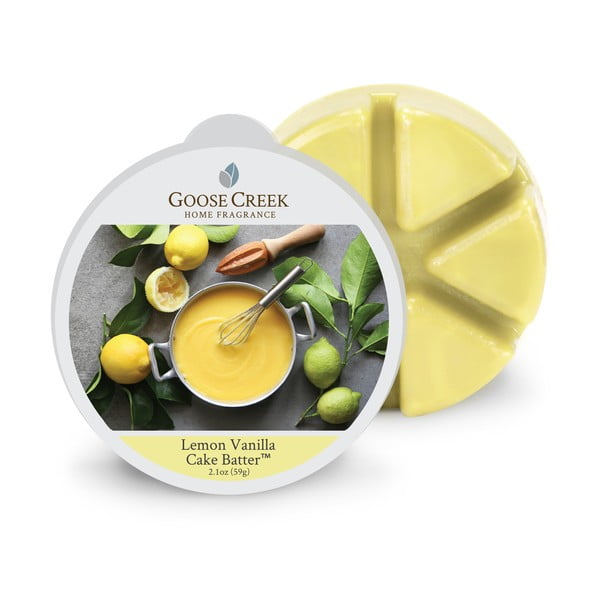 Aromaterapevtski vosek Goose Creek Lemon Vanilla Dough, 65 ur gorenja