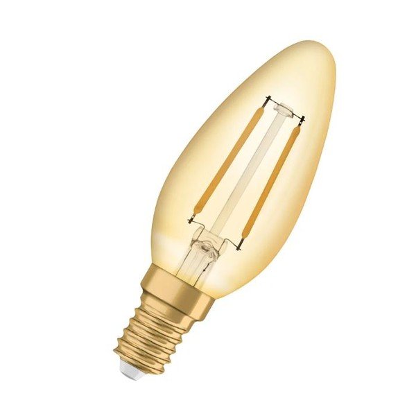 LED žarnica s toplo svetlobo z žarnico E14, 1,5 W – Candellux Lighting-image-1