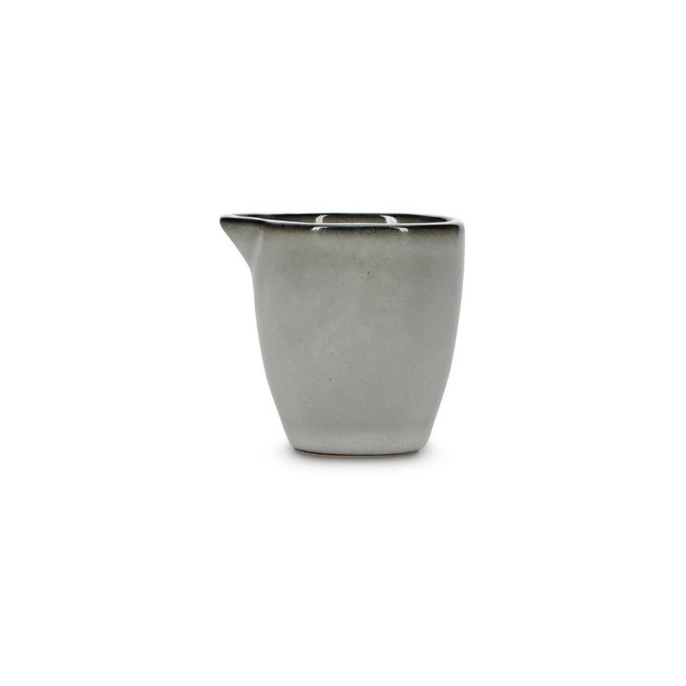 Zelen vrč za mleko iz kamenine 70 ml Artisan