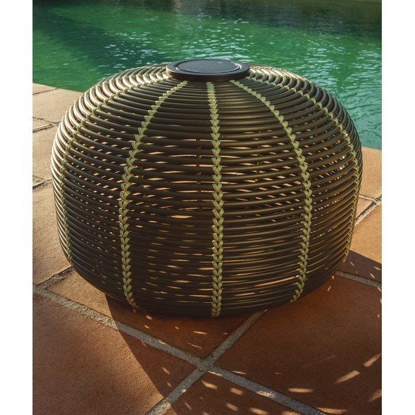 LED namizna/prenosljiva zunanja svetilka s solarnim panelom/na USB ø 50 cm Garoina – Kave Home-image-3