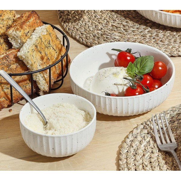 Bela skledica 250 ml Ora Gloss – Salt&Pepper-image-1