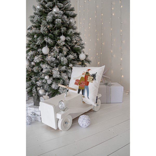 Prevleka za blazino z božičnim motivom 45x45 cm Christmas Couple – Butter Kings-image-2