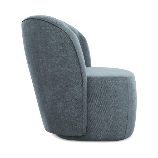 Moder fotelj iz šenilje Keloa – Makamii-image-2