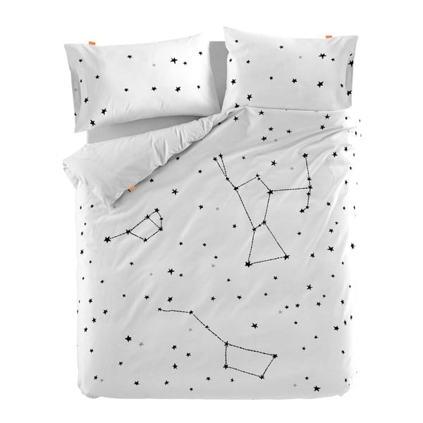 Bombažna odeja Blanc Constellation, 220 x 240 cm