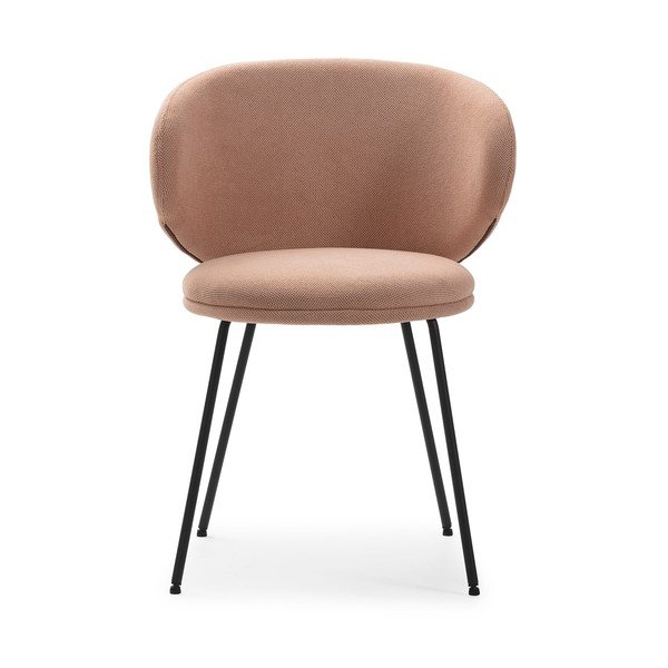 Svetlo rožnati oblazinjeni jedilni stoli v kompletu 2 ks Rush – Marckeric-image-2