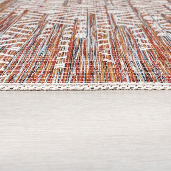 Rdeče-bež preproga za zunanjo uporabo Flair Rugs Sunset, 200 x 290 cm-image-3