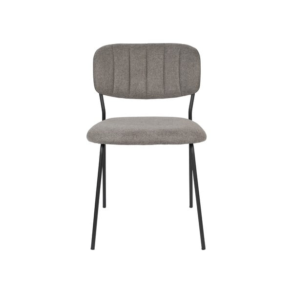 Sivi jedilni stoli v kompletu 2 kos Jolien - White Label-image-2