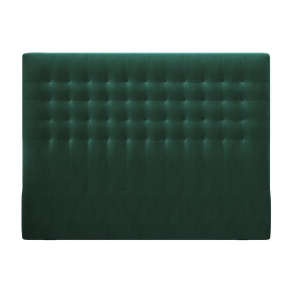Svetlo zeleno žametno vzglavje Windsor & Co Sofas Apollo, 200 x 120 cm