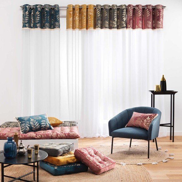 Temnomodra vreča za sedenje Adelor – douceur d'intérieur-image-4