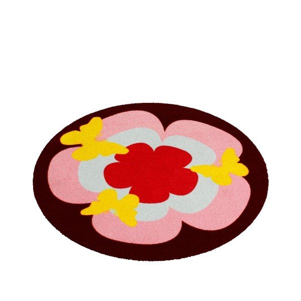 Preproga Deko - rumeni metulji, 100 cm-image-2
