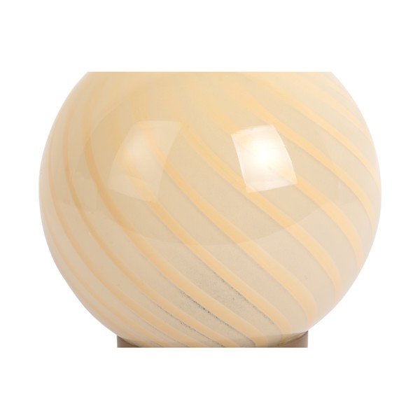 Svetlo rumena namizna svetilka s steklenim senčilom (višina 17 cm) Summer Globe – Leitmotiv-image-1