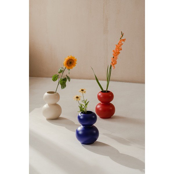 Temno modra keramična vaza (višina 36 cm) Tuga – noo.ma-image-4