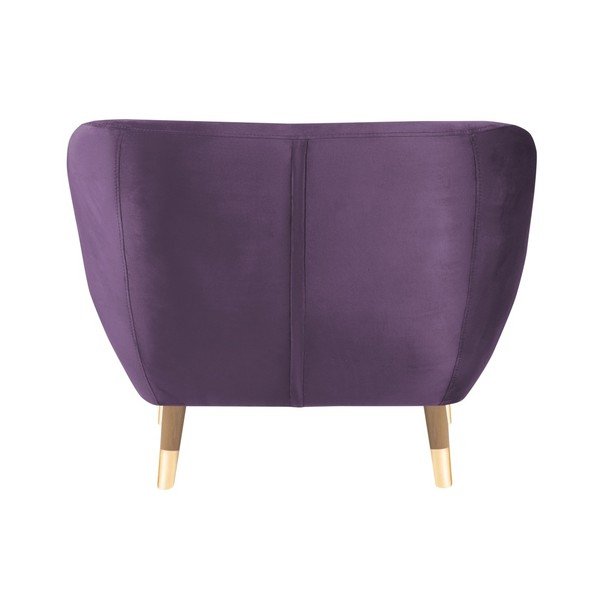 Vijolični fotelj Mazzini Sofas Amelie-image-4