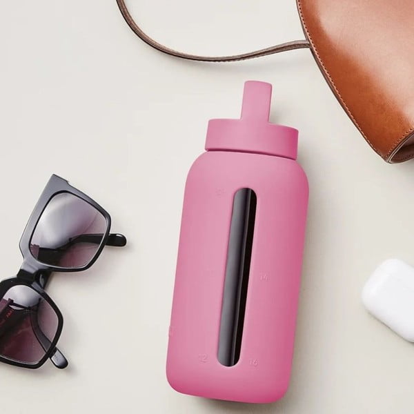 Rožnata steklenica za vodo za na pot 720 ml Flamingo Pink – Muuki-image-1