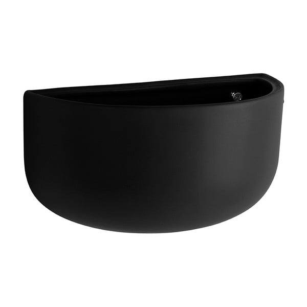 Mat črna keramična stenska posoda PT LIVING Nest-image-1